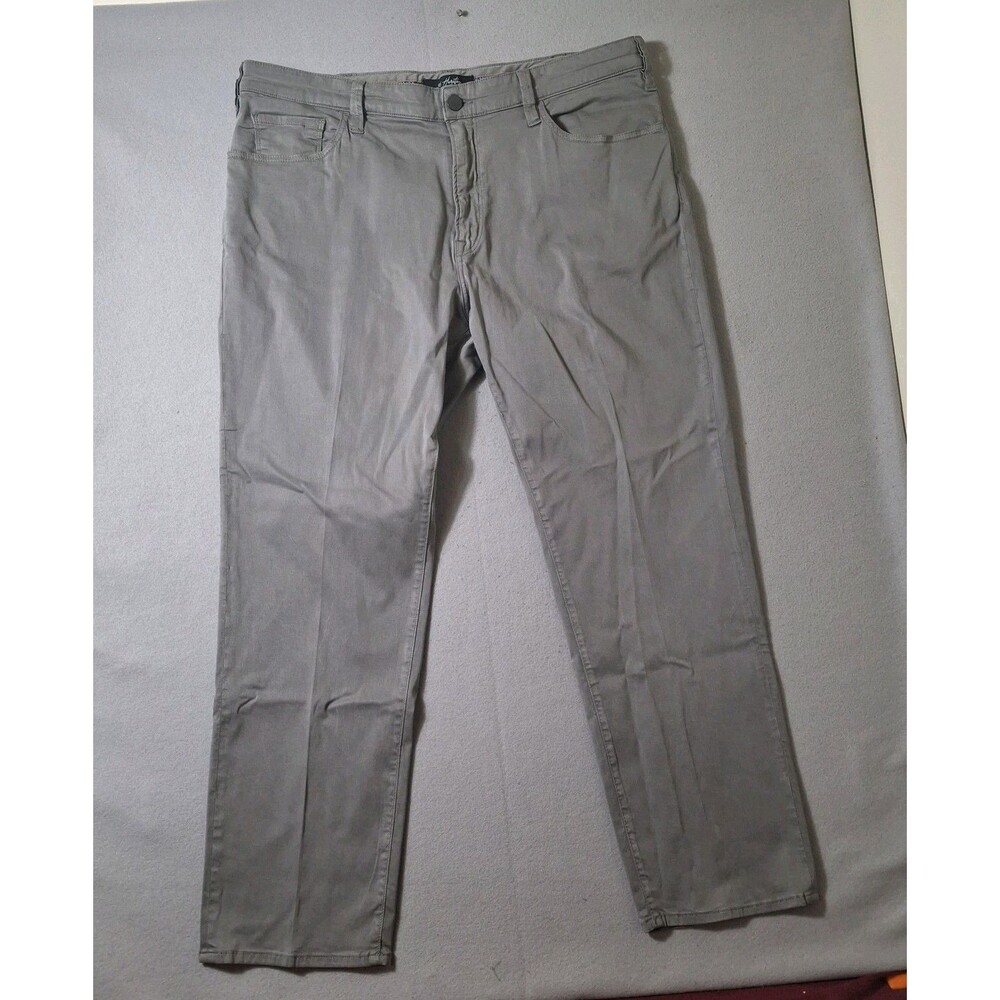 34 Heritage Pants Mens 40x30 Gray Charisma Comfort Rise Classic Stretch Lyocell
